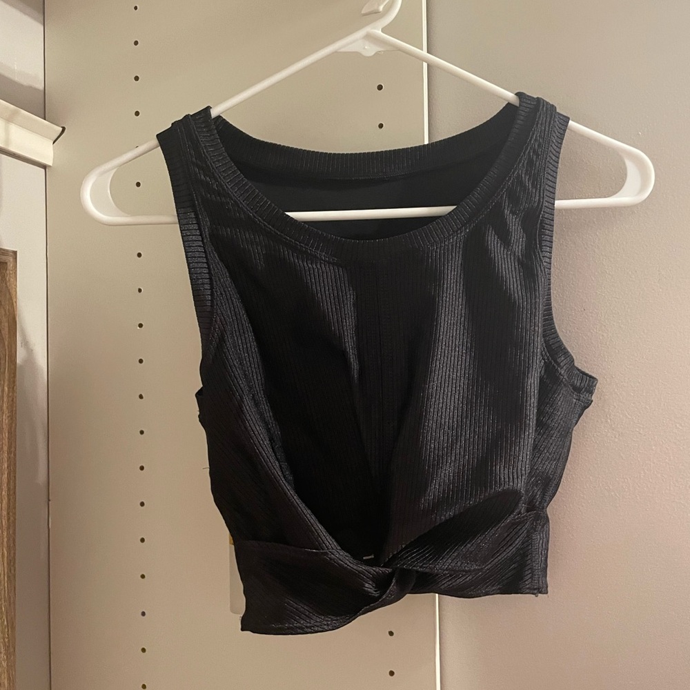 Aerie Offline Twisted Athletic Crop Top NWOT